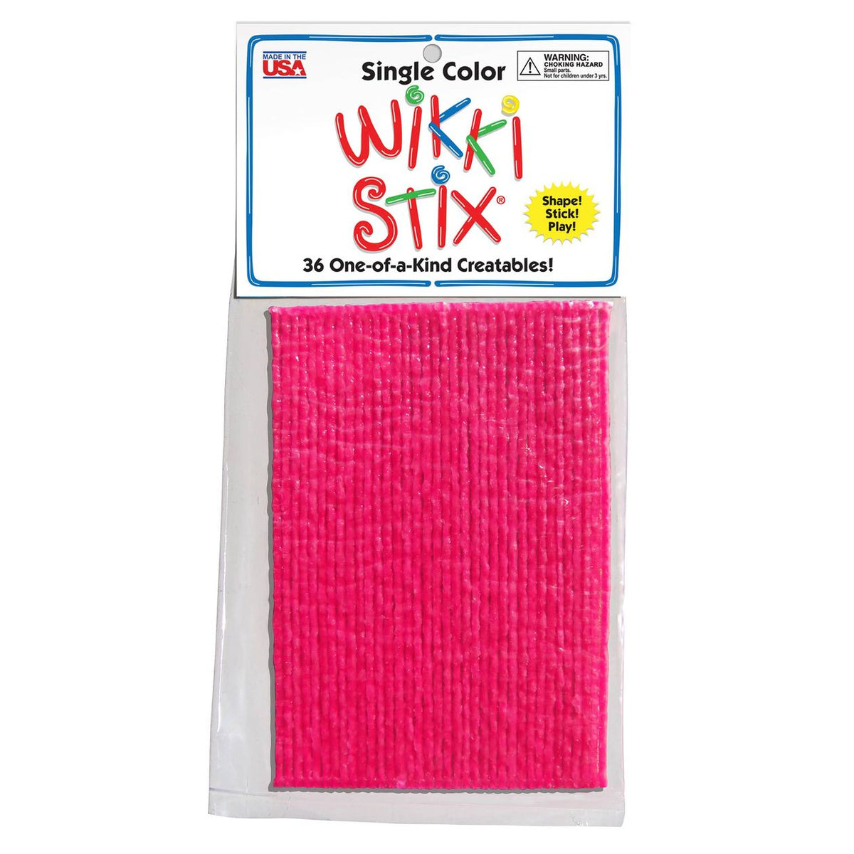 Wikki Stix Single Color Pack - Pink