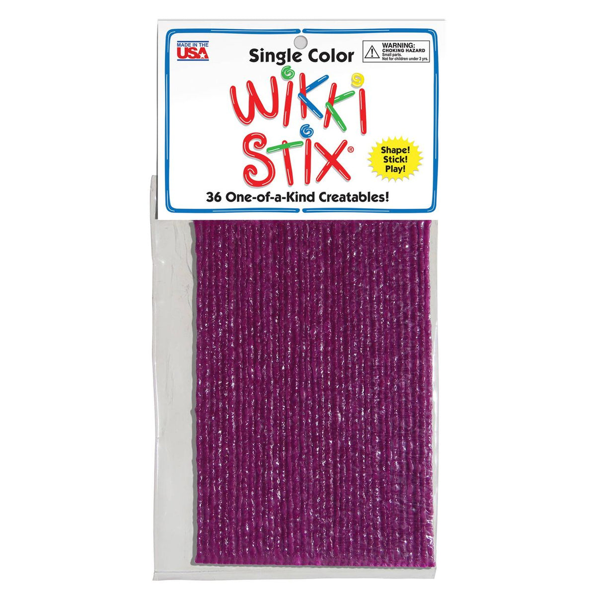 Wikki Stix Single Color Pack - Purple