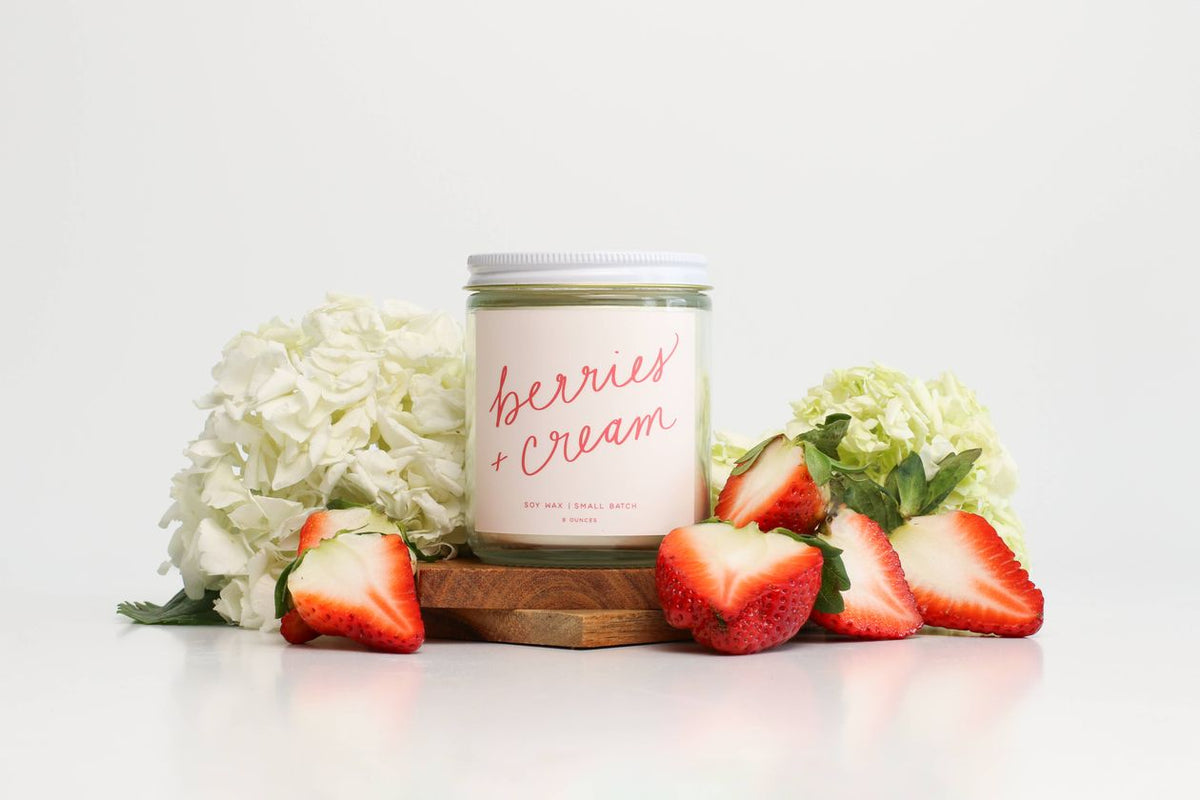 Berries & Cream Soy Candle