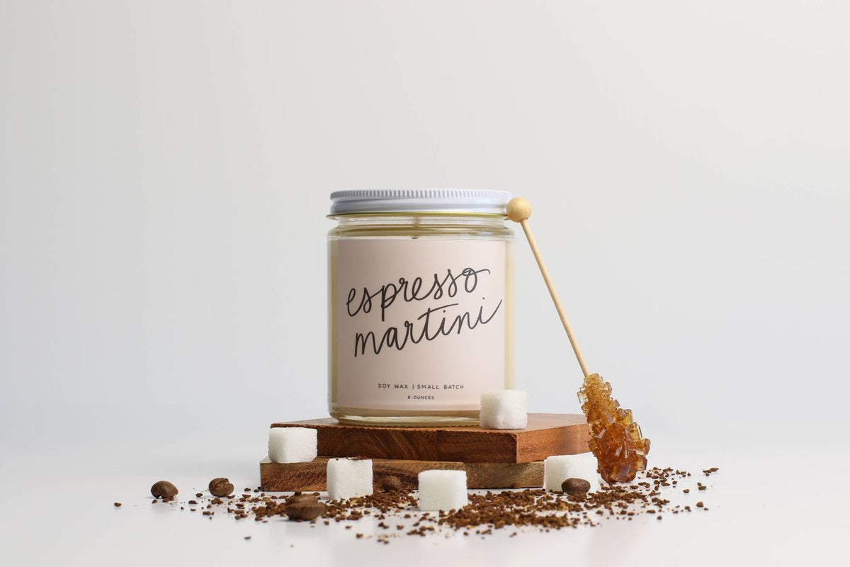Espresso Martini Soy Candle: 8 oz