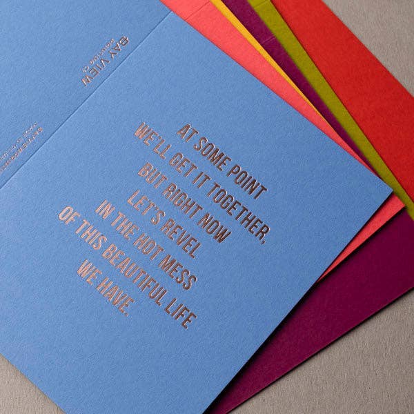 Beautiful Life Greeting Card
