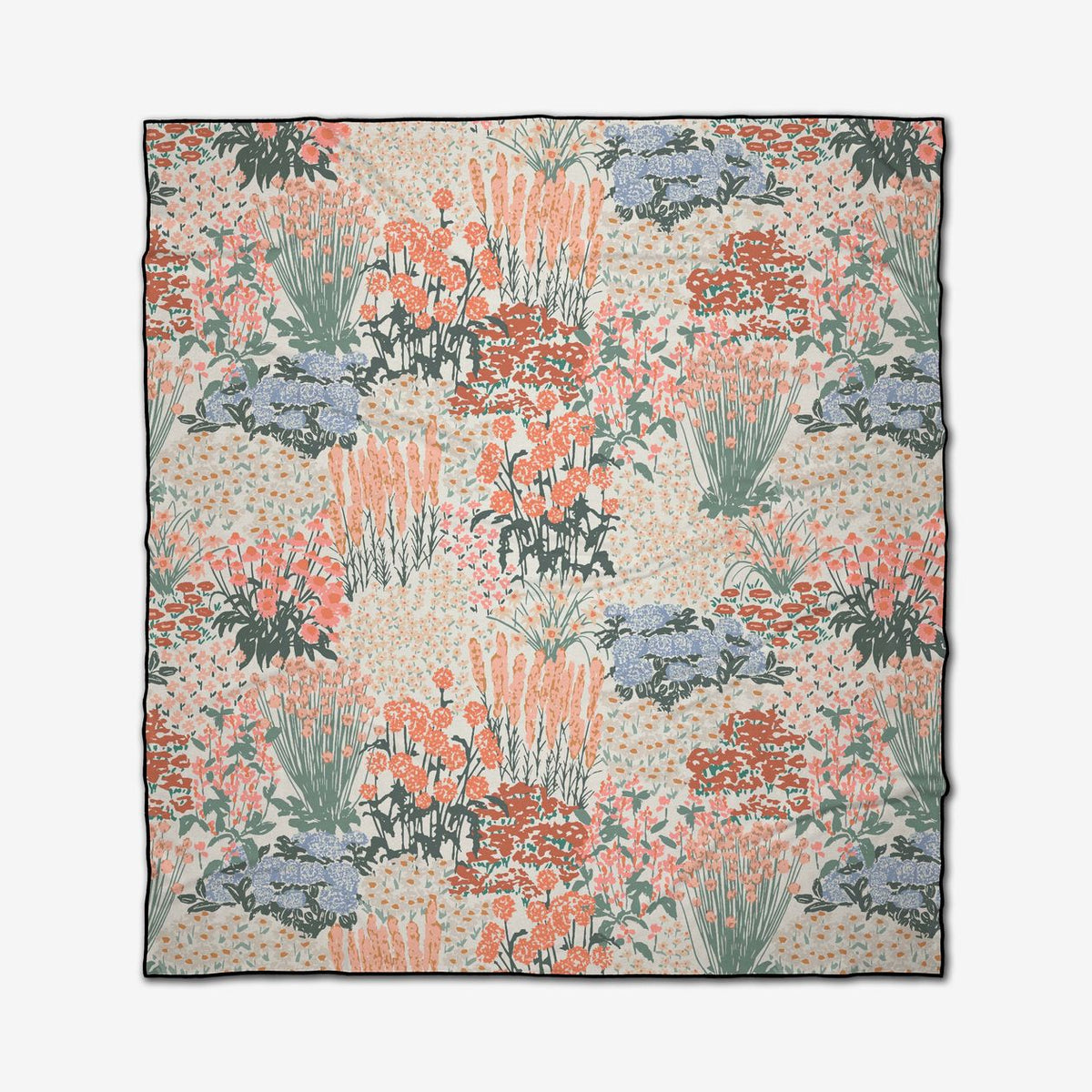 Garden Bloom Beach Blanket
