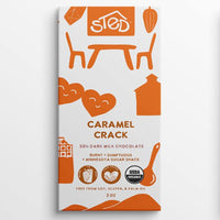Caramel Crack Dark Milk Chocolate Bar - NC