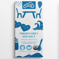 French Grey Sea Salt Chocolate Bar - NC