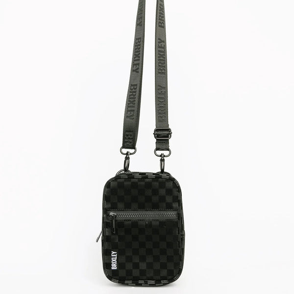 Brixley Medium Crossbody Bag - Shadow Checkered