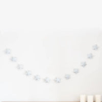 Dusty Blue Star Garland