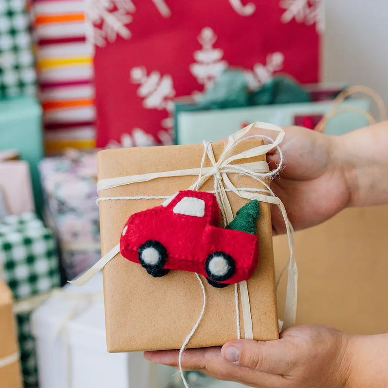 Truck with Tree Ornament