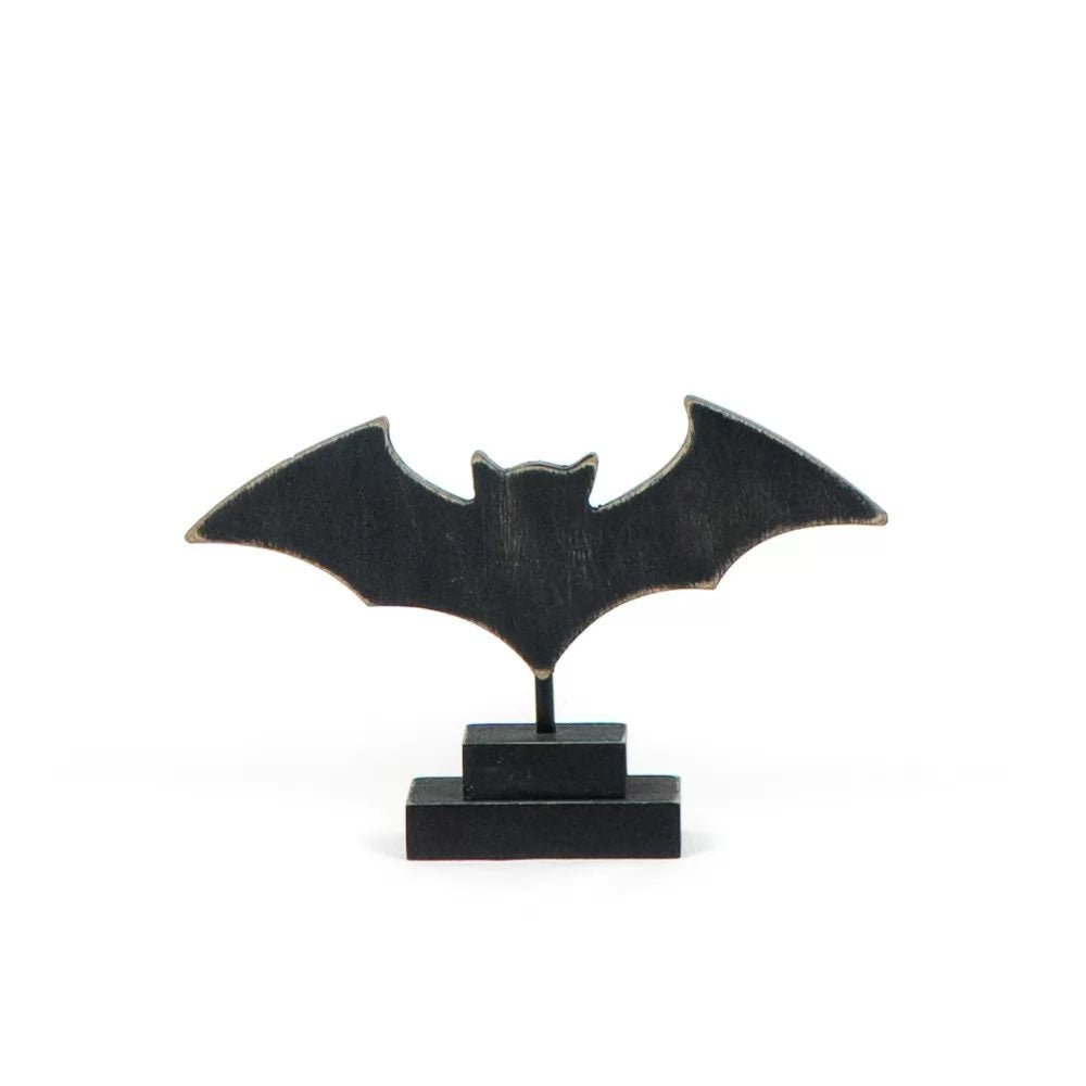 Wooden Bat Decor