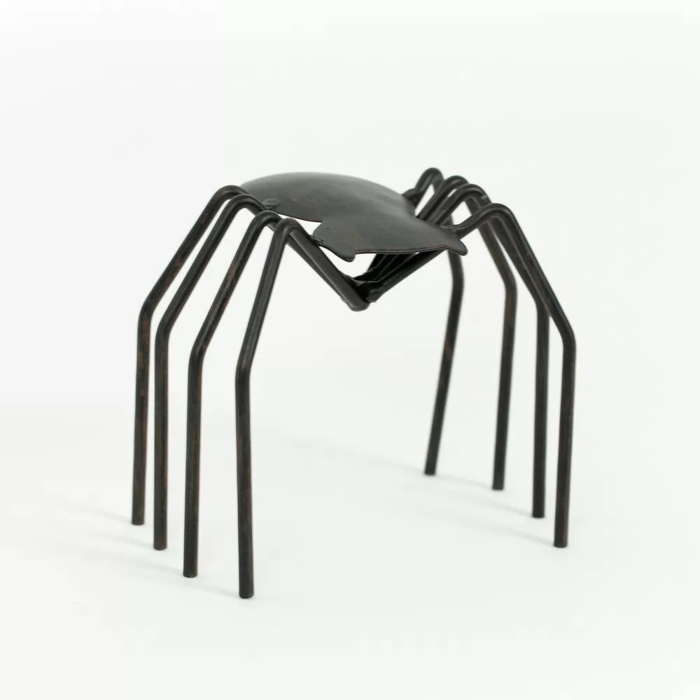Metal Spider Halloween Decor