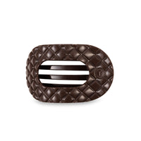 Teletie Flat Clip - Medium- Truly Taupe Quilted