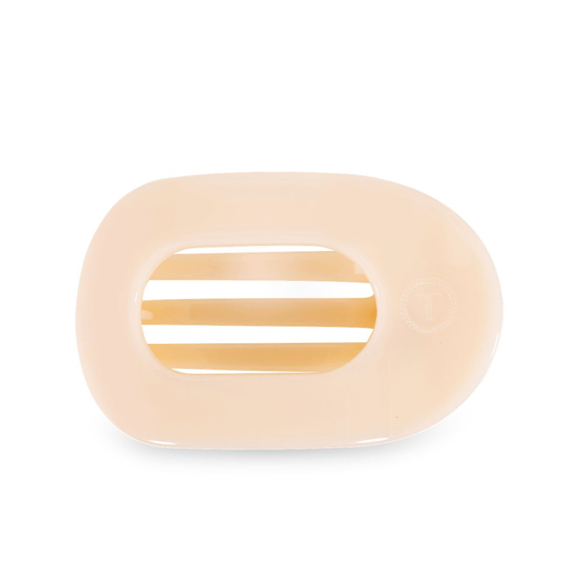 Teletie Flat Hair Clip - Large - Almond Beige