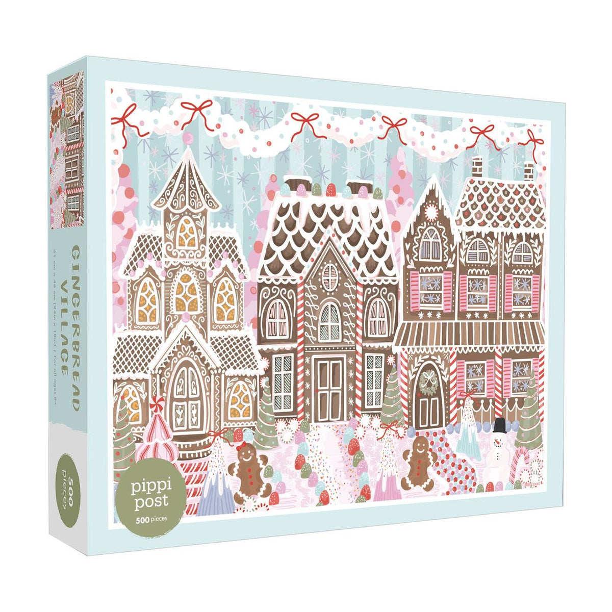 Gingerbread Village - 500 Piece Christmas Jigsaw Puzzle