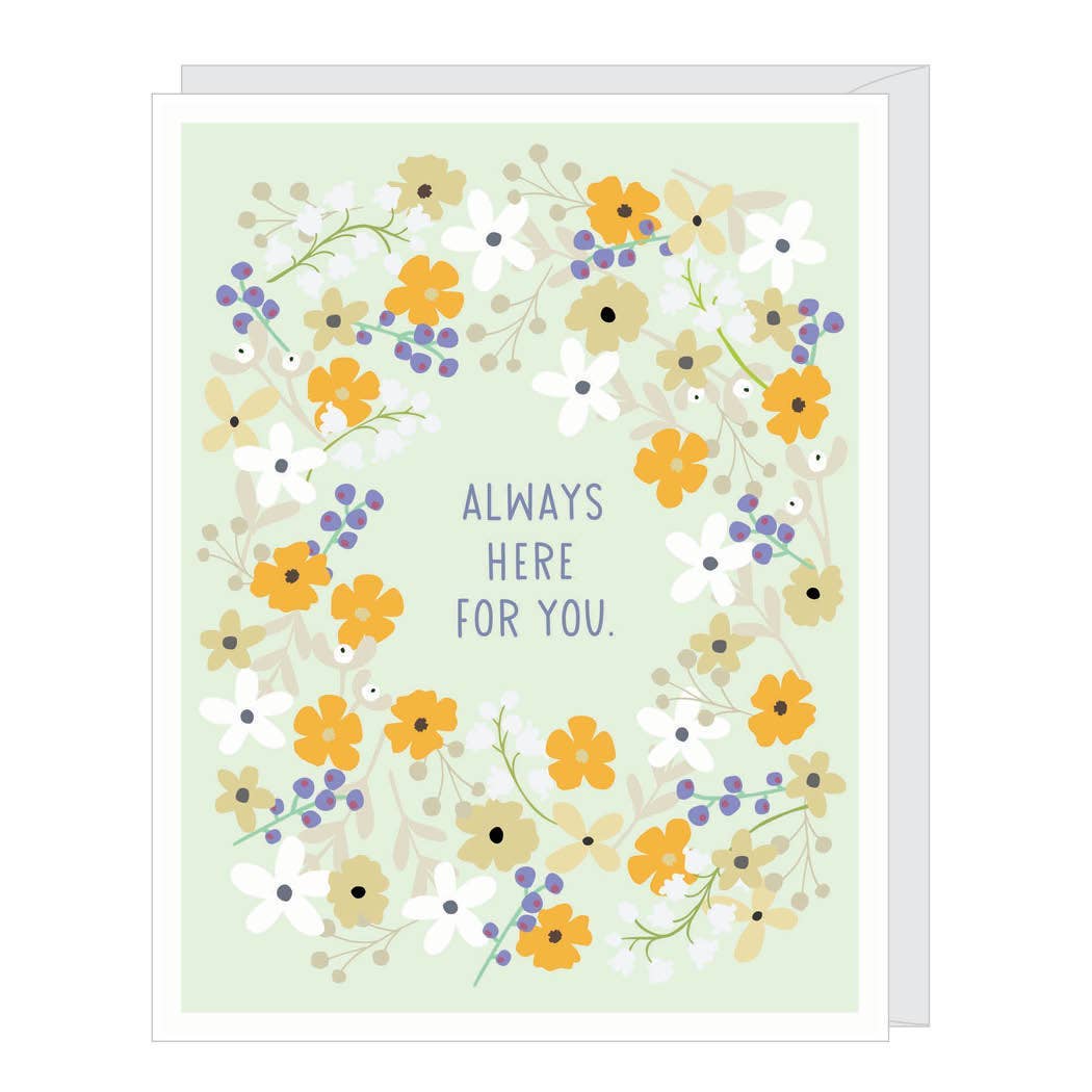Here For You Sympathy Card