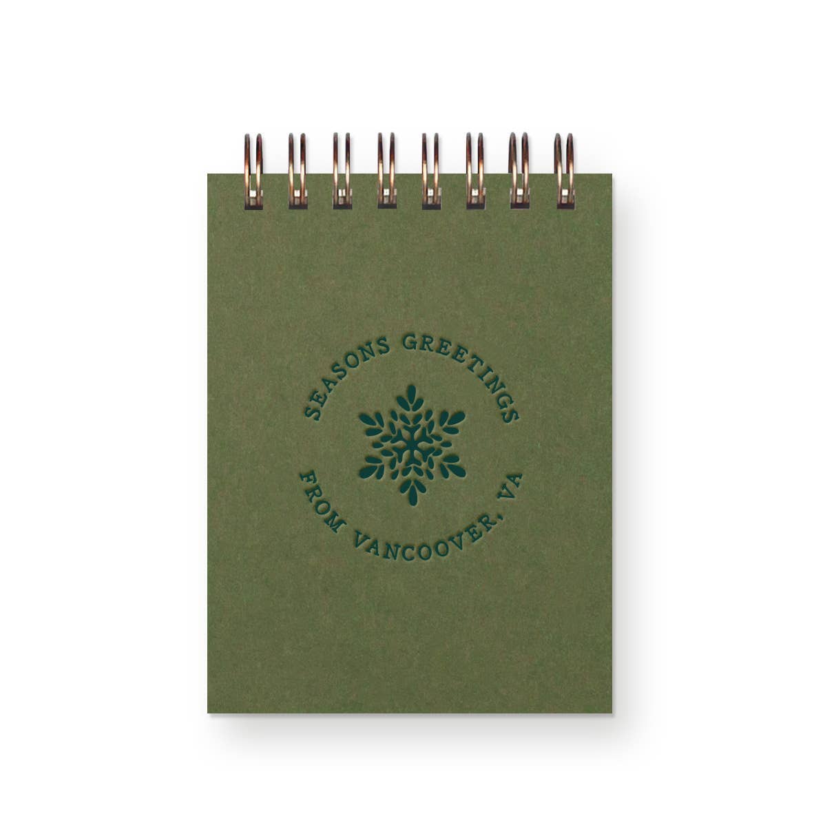 Cedarburg Seasons Greeting Mini Jotter Notebook