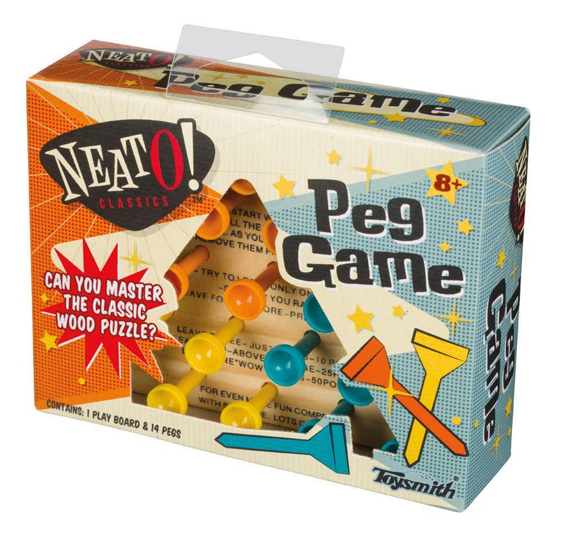 Wooden Peg Game