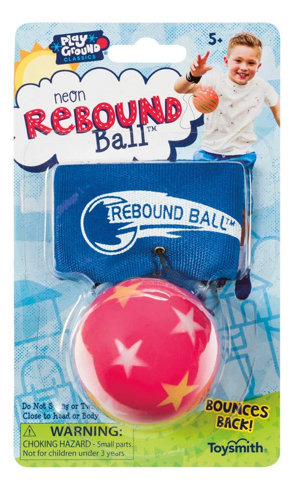 Neon Rebound Ball- 3 Colors