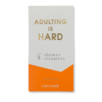 Adulting Is Hard - Aromatherapy Shower Steamers - Eucalyptus - Set of 8