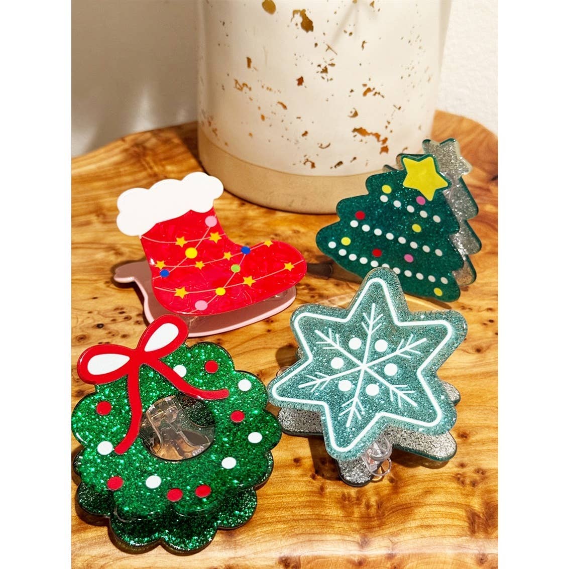 Christmas Themed Claw Clips - Mystery Style