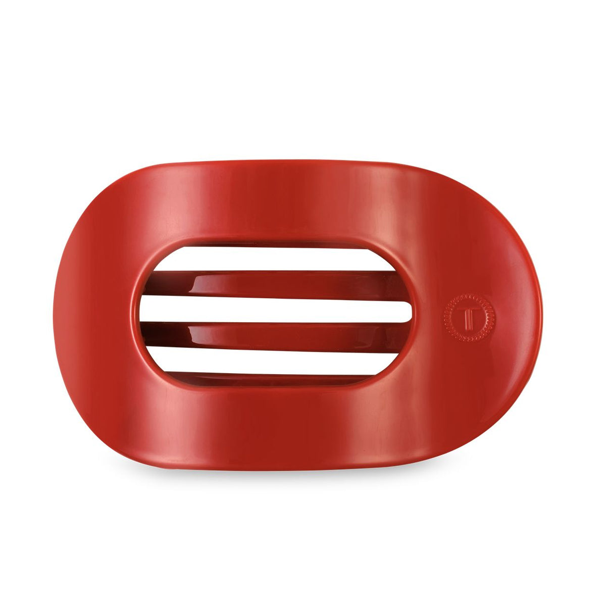 Teletie Flat Round Hair Clip - Large - Red Carpet Ready