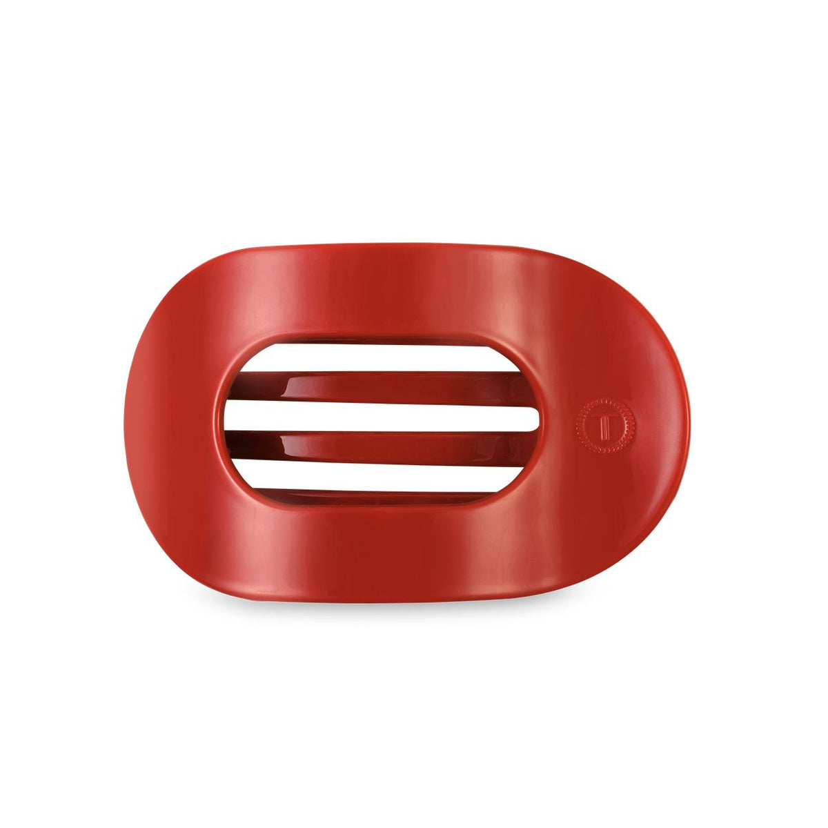 Teletie Flat Round Hair Clip - Medium - Red Carpet Ready