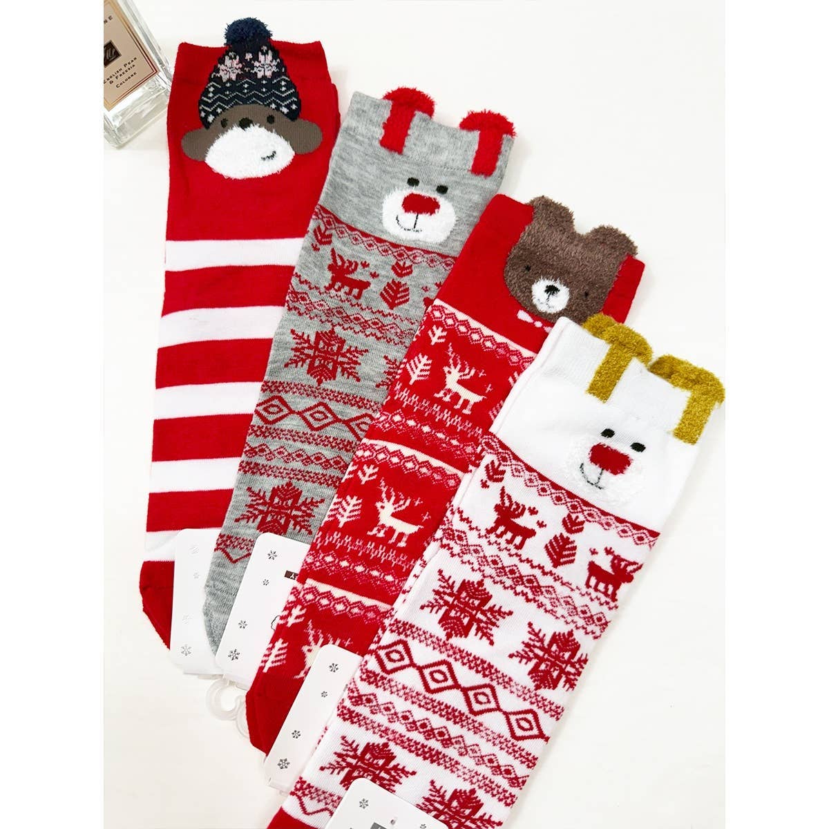 Patterned Holiday Socks - Mystery Style