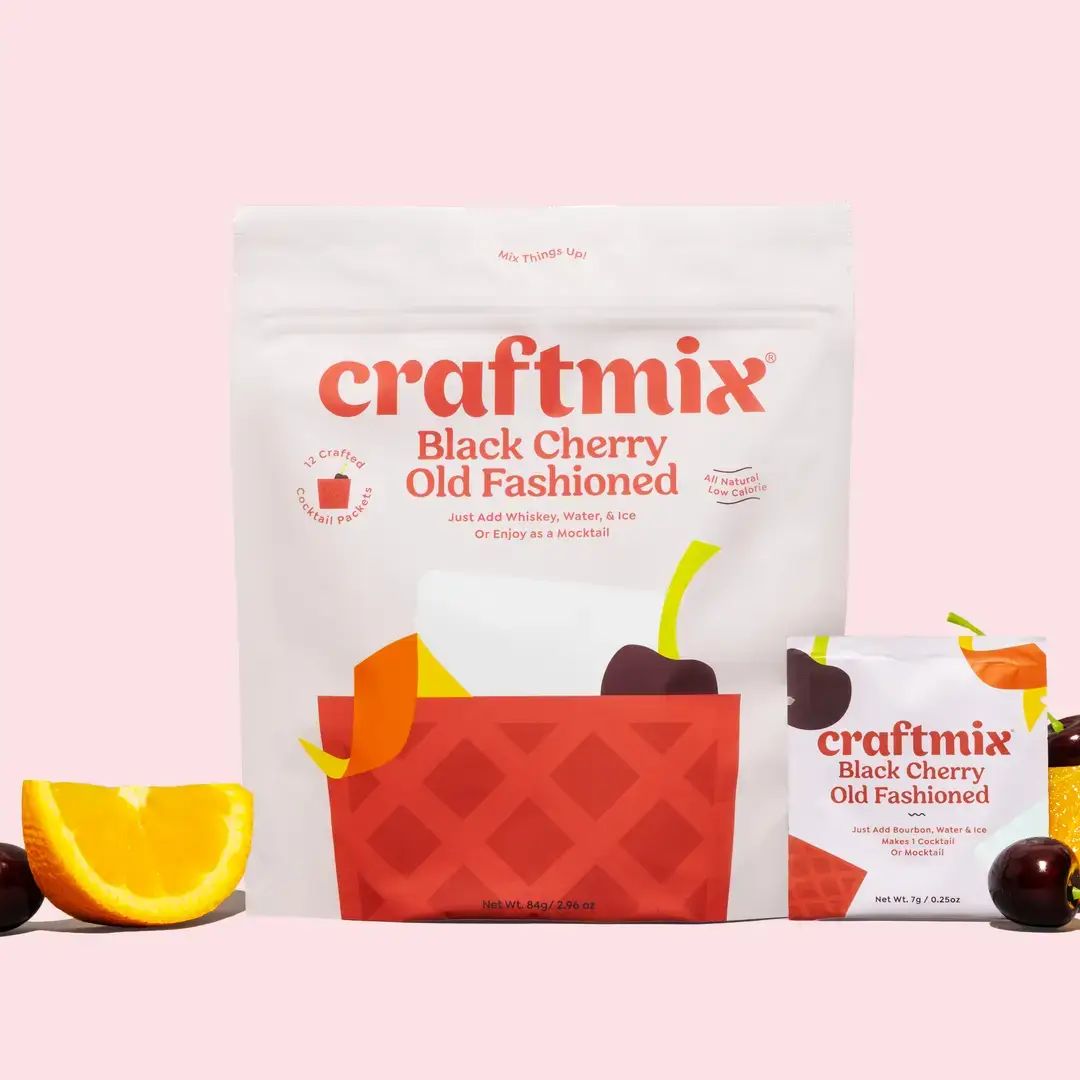 Black Cherry Old Fashioned Mixer - 6 Servings Multipack