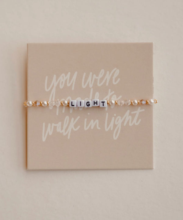 Light Beaded Bracelet