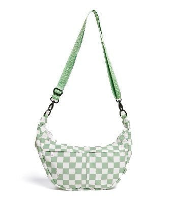 Lucky Check Crescent Bag