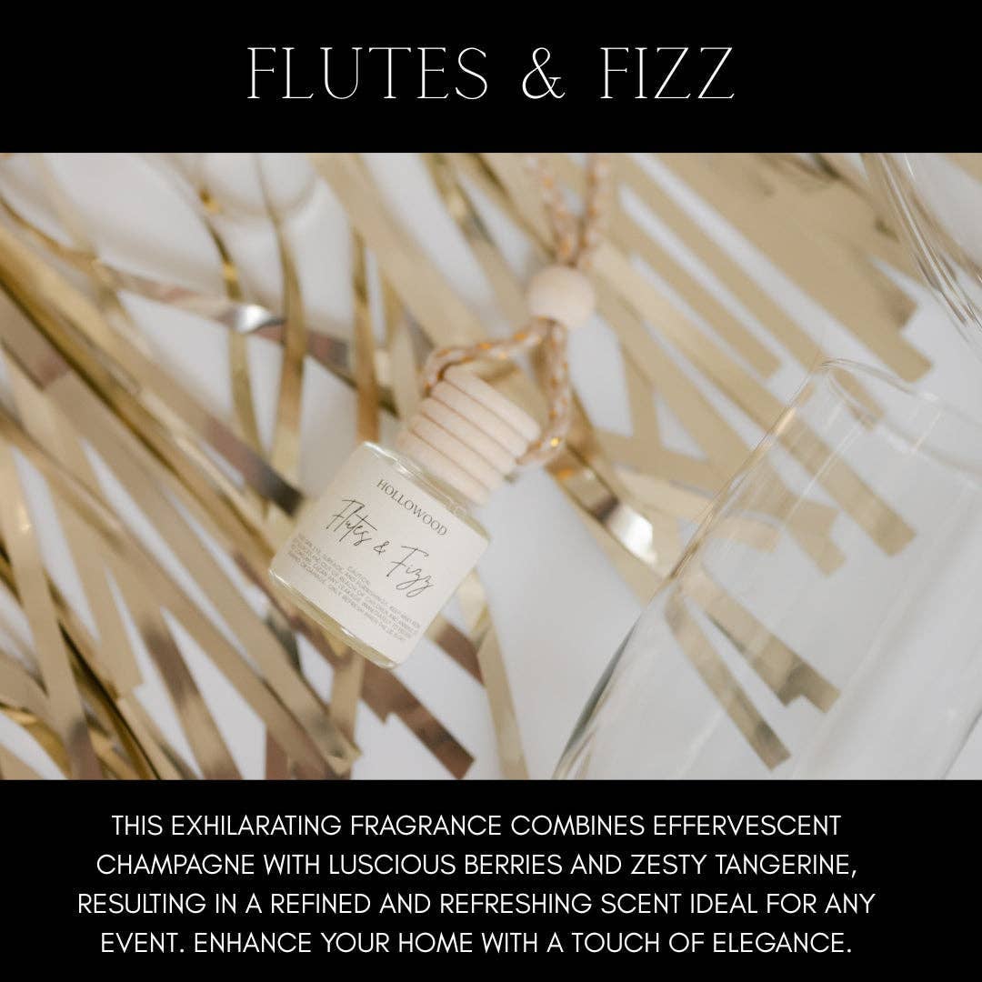 Flutes & Fizz Car Diffuser