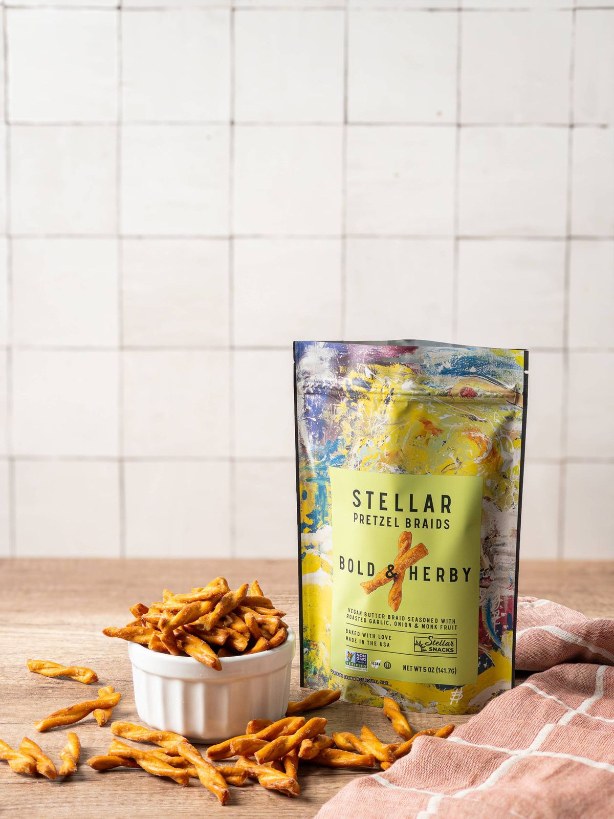 Bold & Herby Pretzels - 5oz