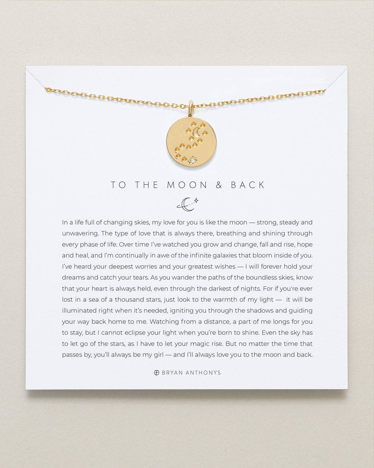 To the Moon and Back Necklace