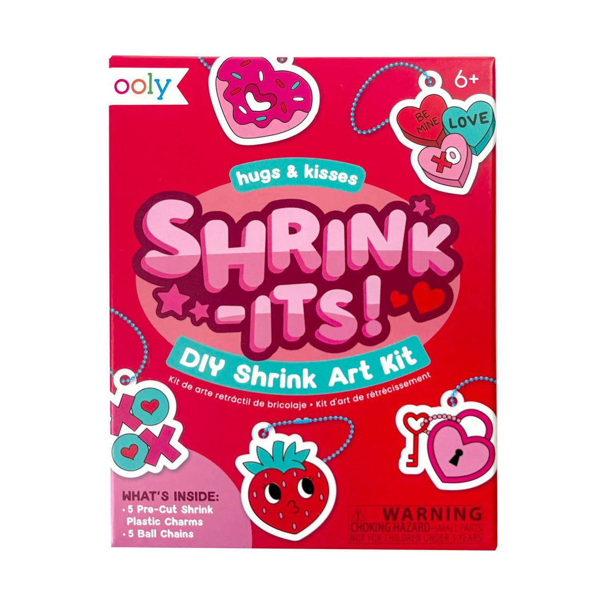 Shrink-Its Art Kit - Hugs & Kisses
