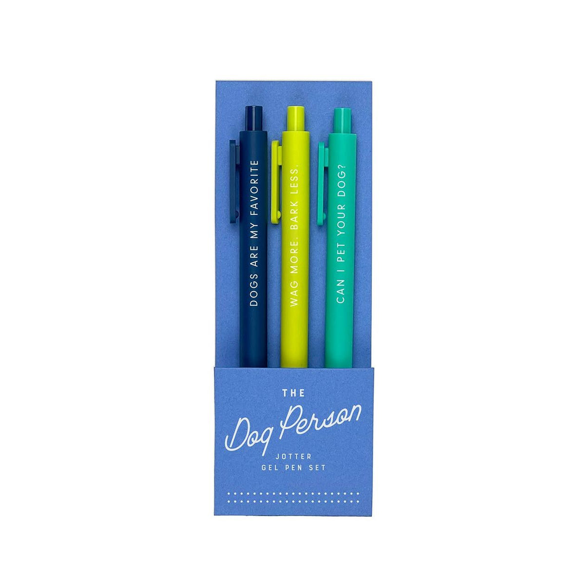 The Dog Person Gel Pen Set
