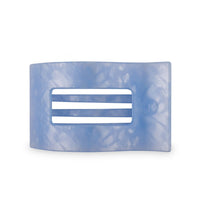 Teletie Flat Rectangle Hair Clip | Large | Blue Lagoon