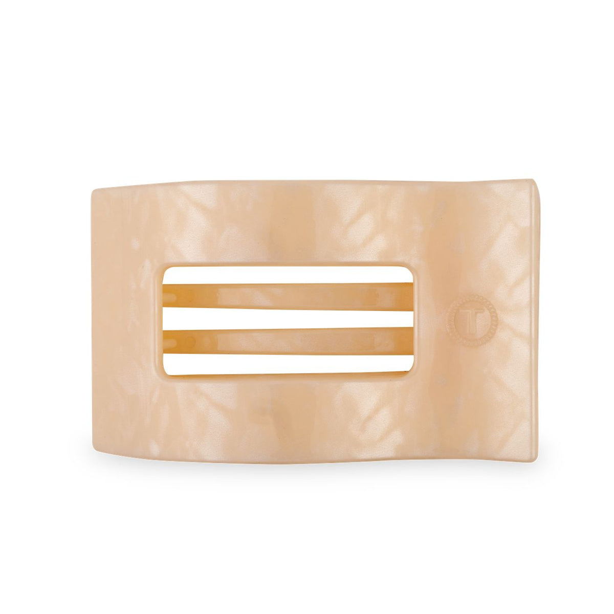 Teletie Flat Rectangle Hair Clip | Large | Soft Surf