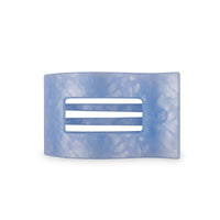 Teletie Flat Rectangle Hair Clip | Medium | Blue Lagoon