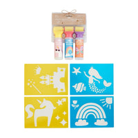 Yellow/Blue Adventure Chalk Roller Set