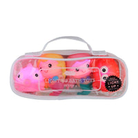 Mermaid Light Up Bath Toy Set