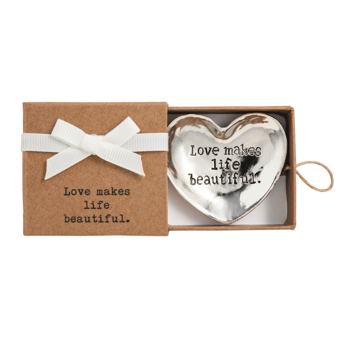 Love Makes Life Trinket Tray