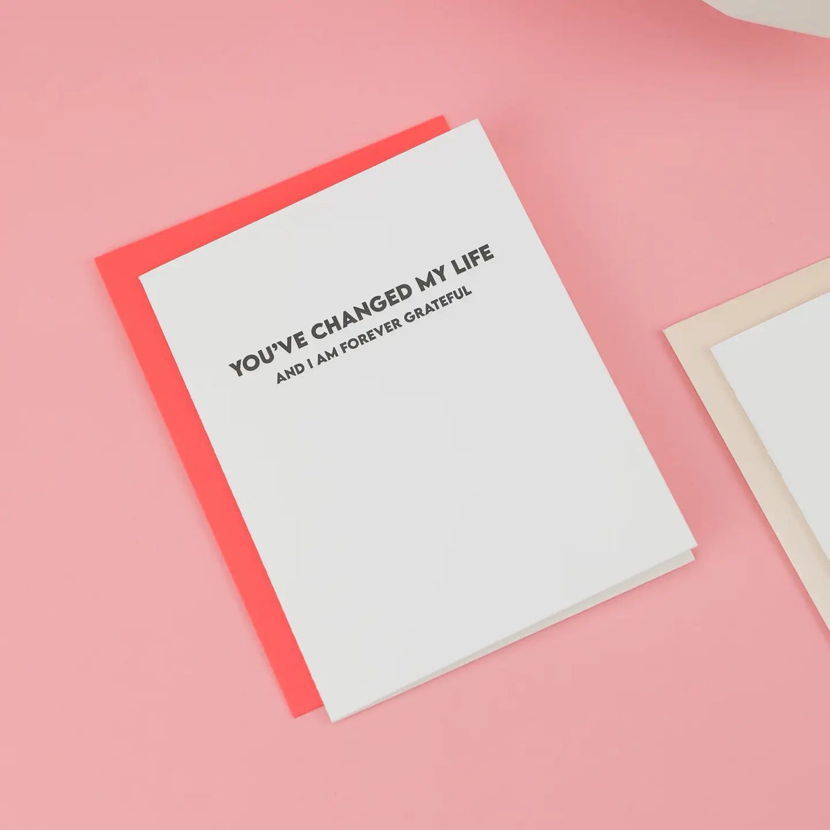 You Changed My Life - Card