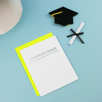 Congrats Grad - Graduation Card