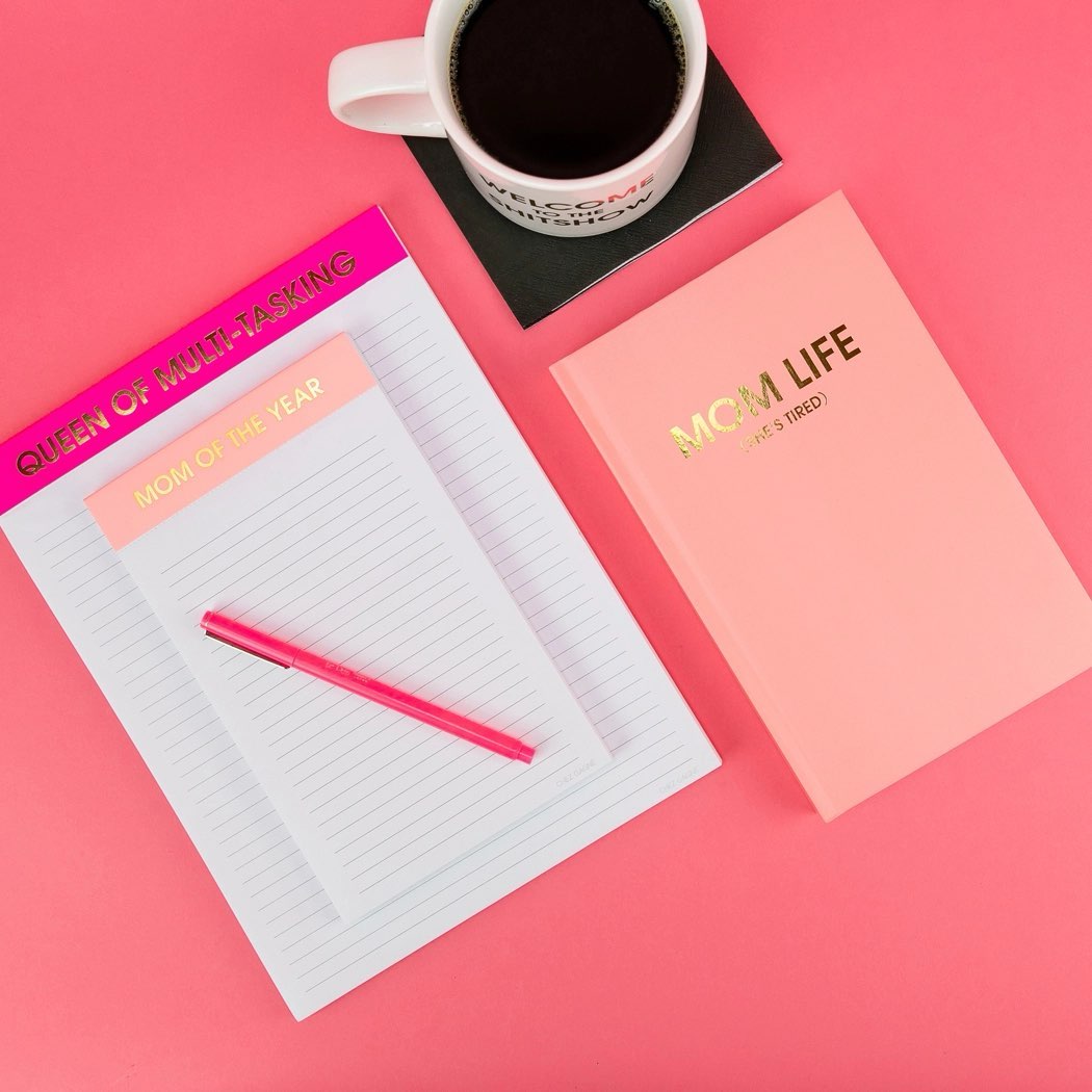 Mom of the Year Lined Notepad