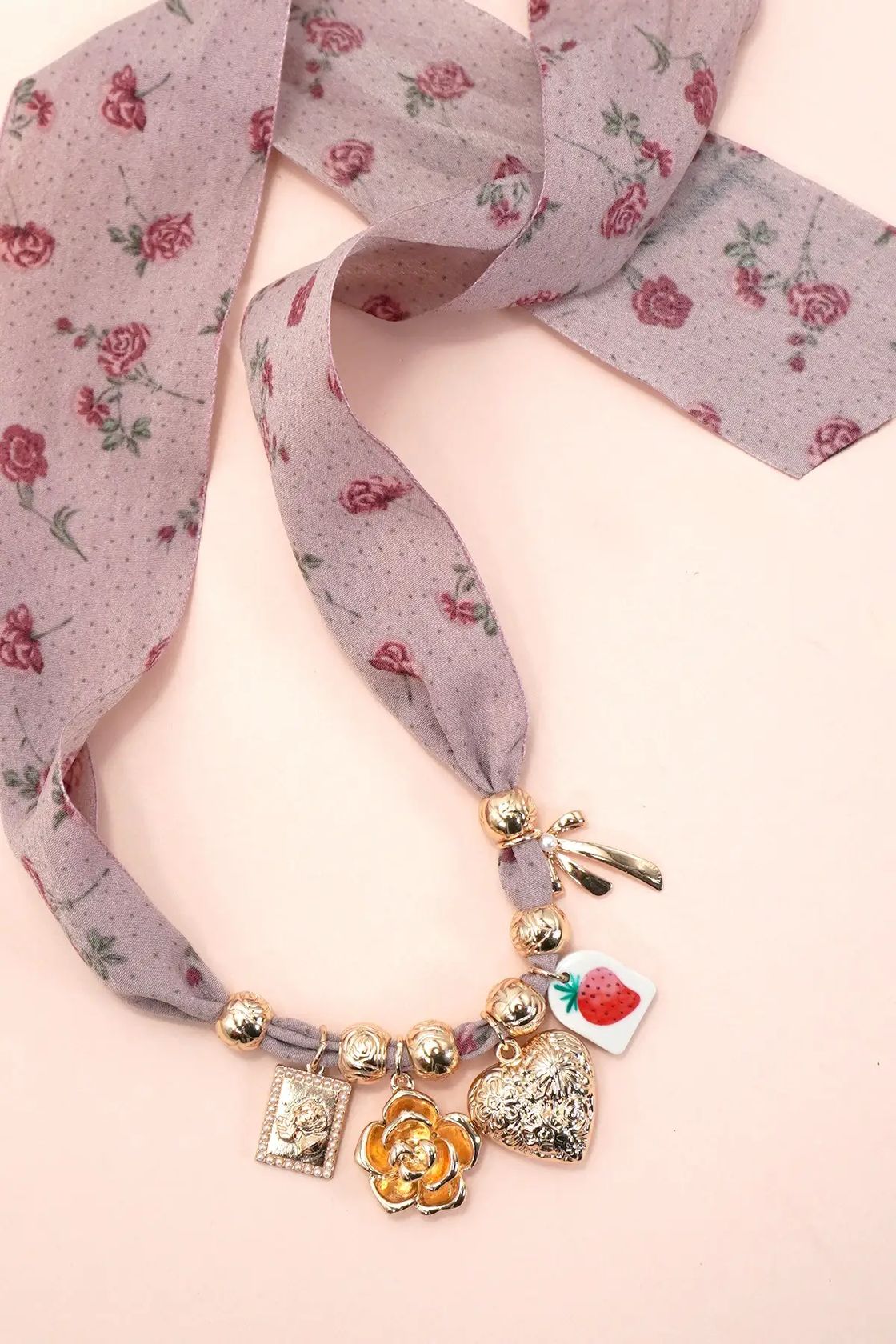 Scarf Charm Necklace