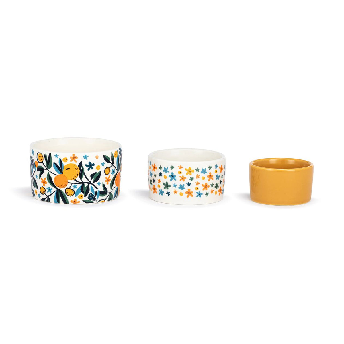 Nesting Prep Bowls Citrus Blooms - Set of 3