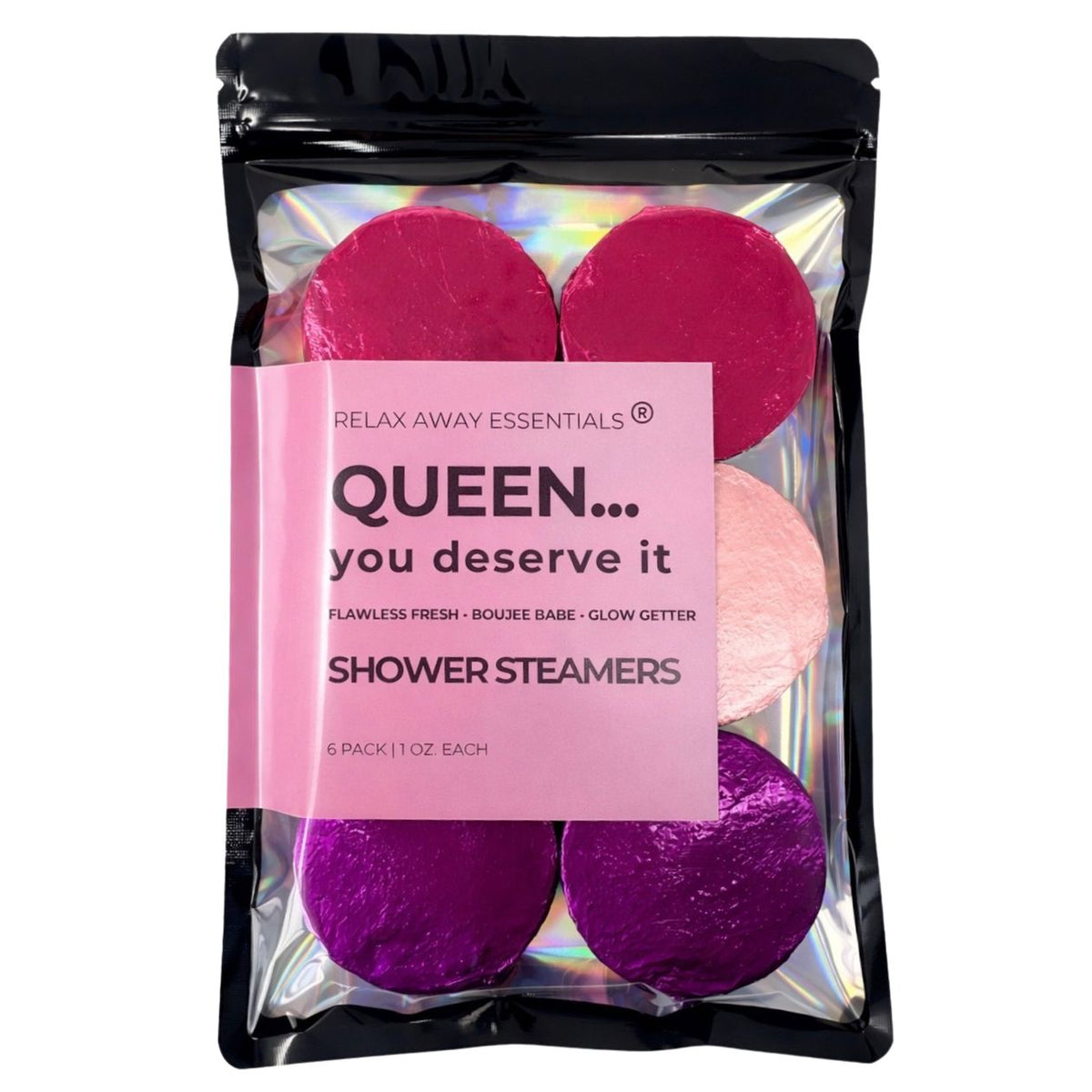 Queen Shower Steamers 6 Pack