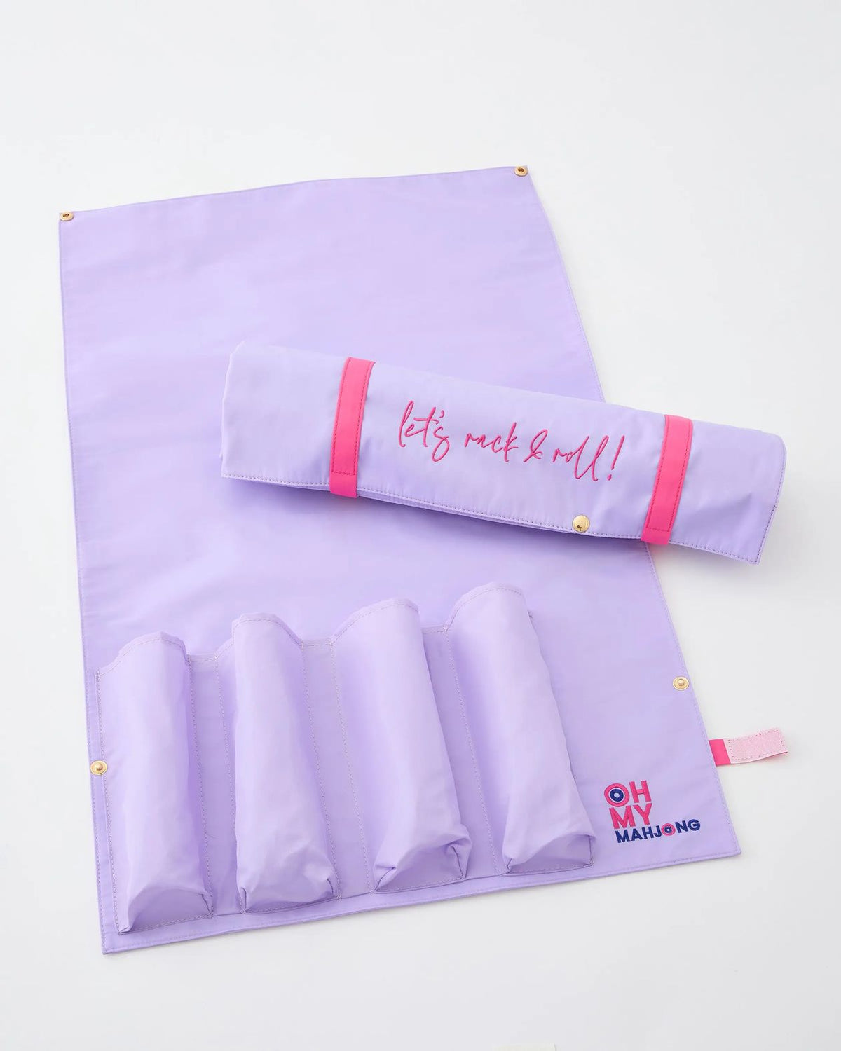 Lilac Let's Rack & Roll Bag - OH MY MAHJONG