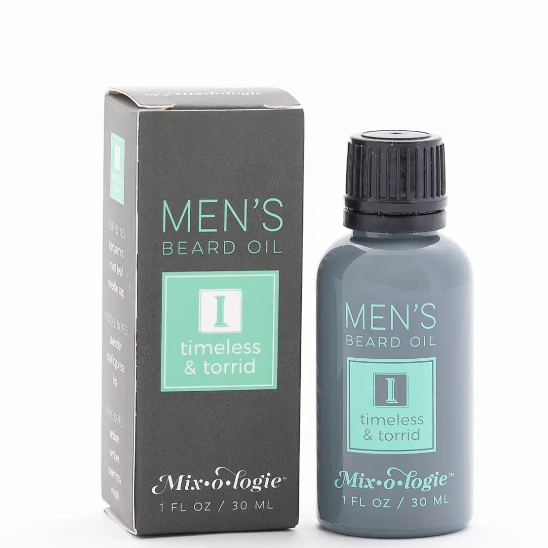 Mixologie Men's Beard Oil - Timeless & Torrid
