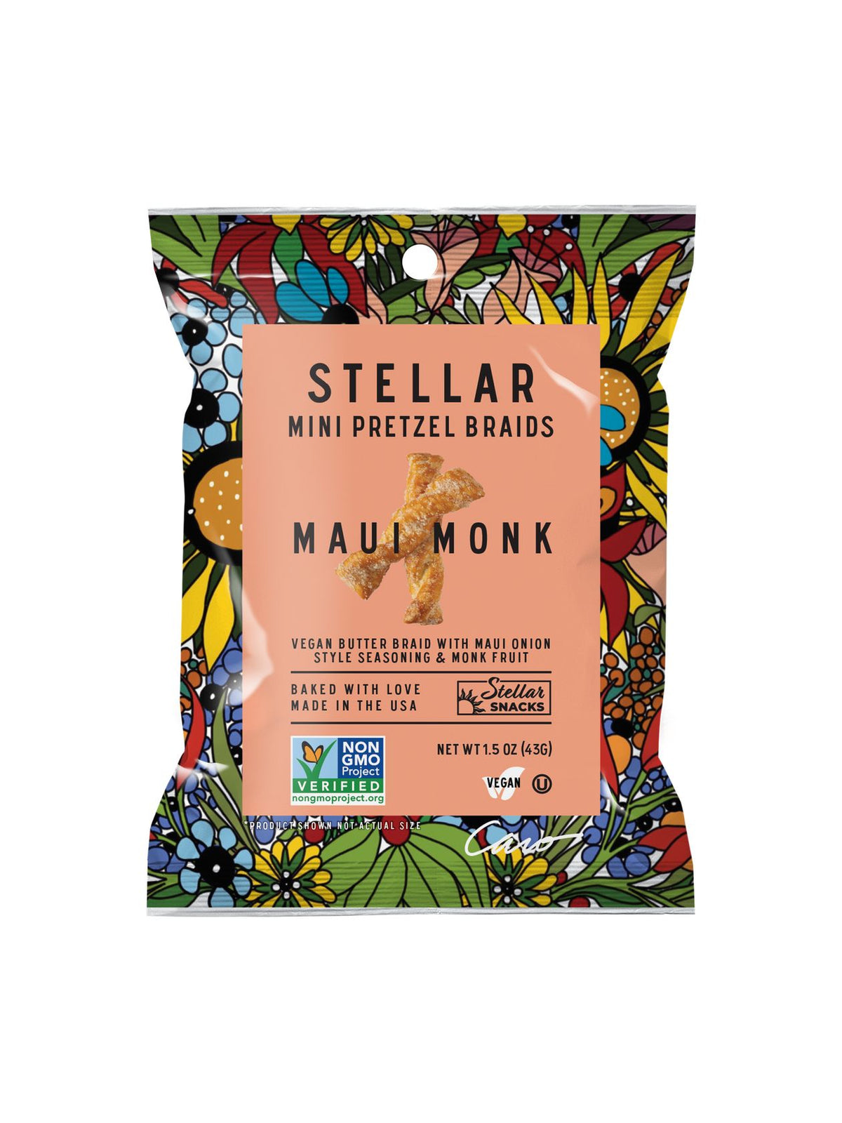 Maui Monk Pretzels - 1.5oz