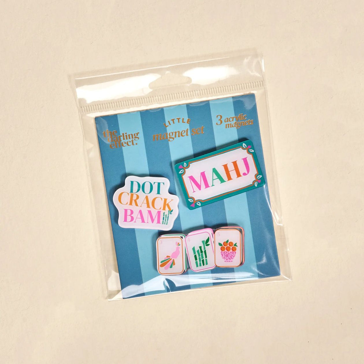 Let's Play Mahjong Magnet Set
