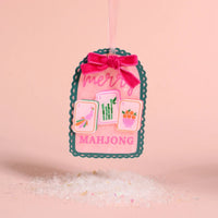 Merry Mahjong Acrylic Ornament
